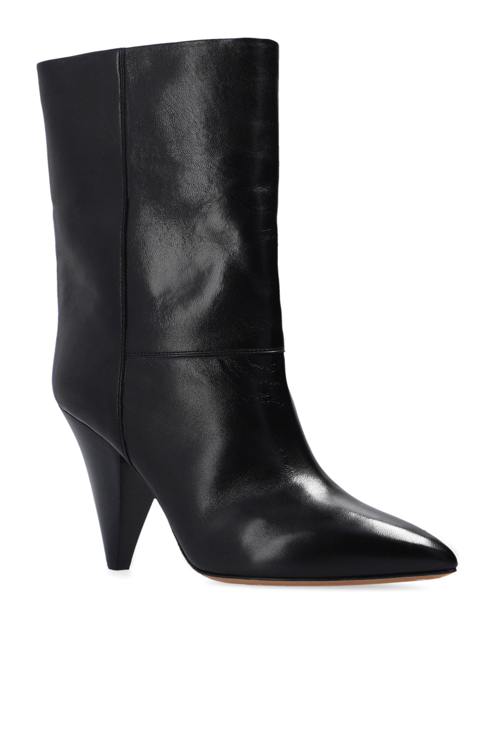 Isabel marant black ankle boots best sale